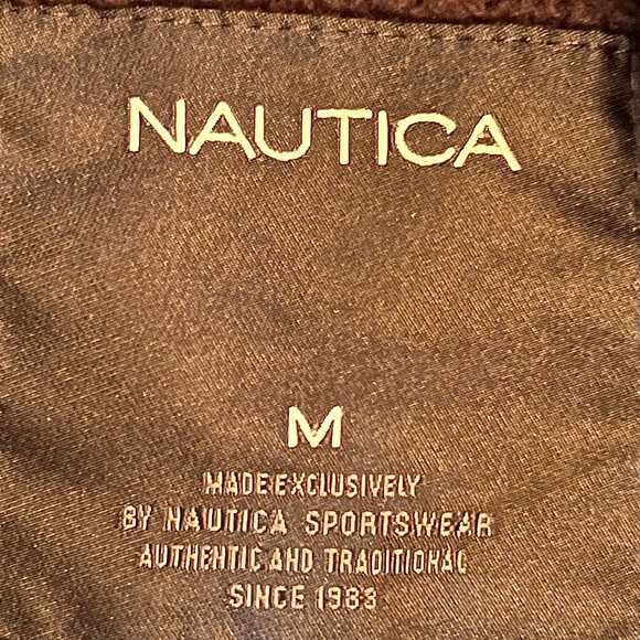 Men's Nautica Black Quilted Puffer Jacket - Picture 3 of 4